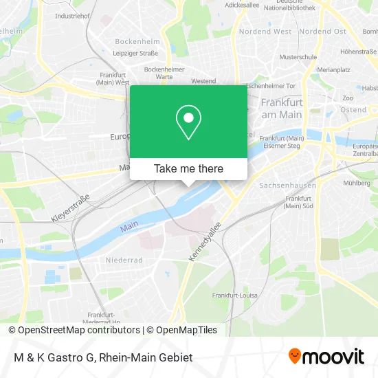 Карта M & K Gastro G