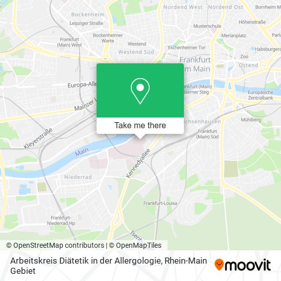 Arbeitskreis Diätetik in der Allergologie map