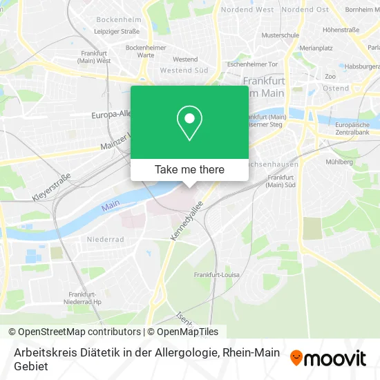 Карта Arbeitskreis Diätetik in der Allergologie