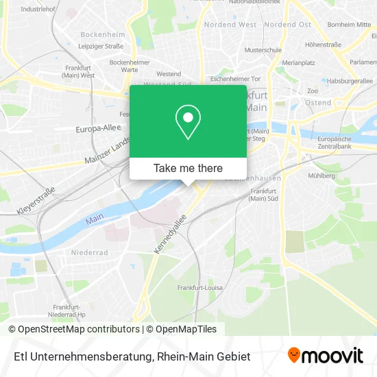 Карта Etl Unternehmensberatung