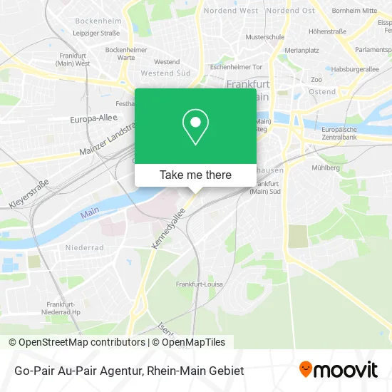 Карта Go-Pair Au-Pair Agentur
