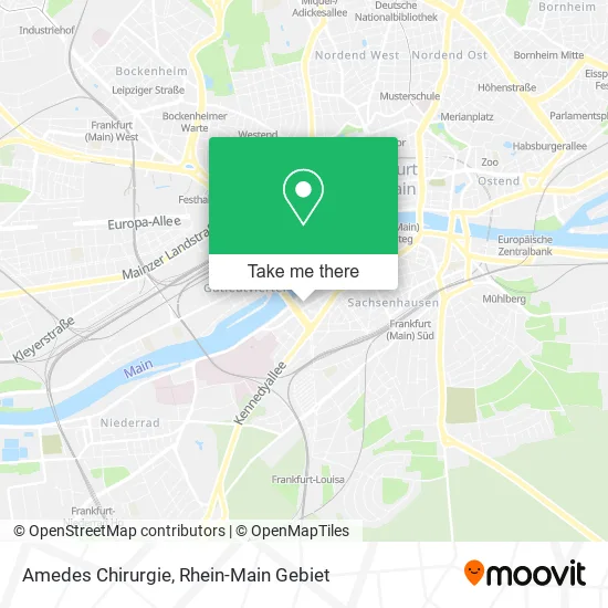 Amedes Chirurgie map