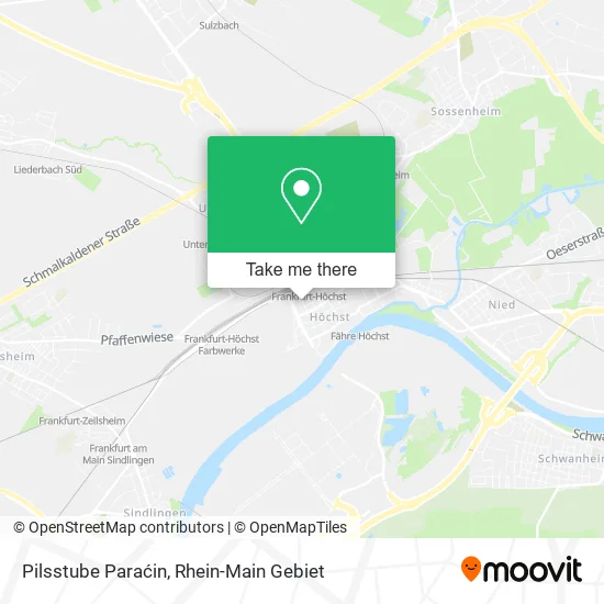 Карта Pilsstube Paraćin