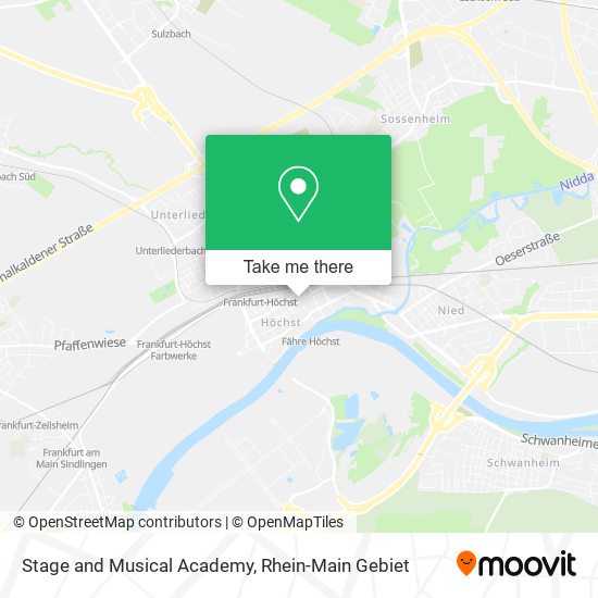Stage and Musical Academy map