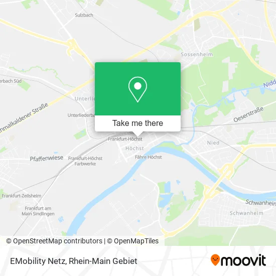 Карта EMobility Netz