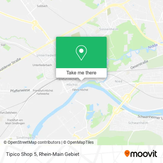 Карта Tipico Shop 5