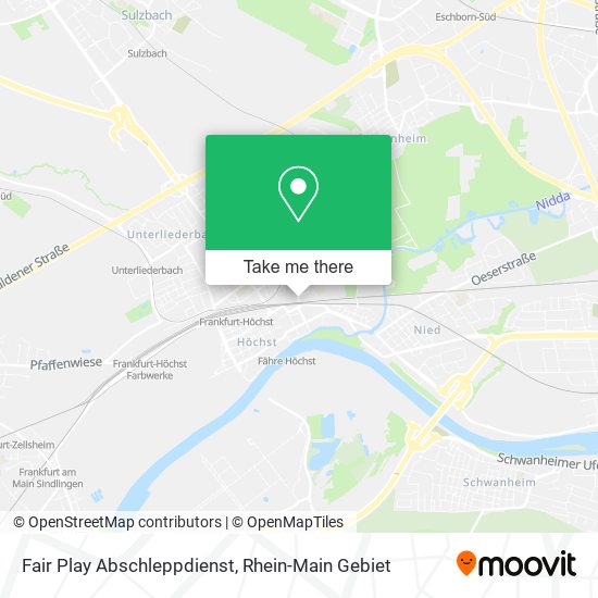 Fair Play Abschleppdienst map