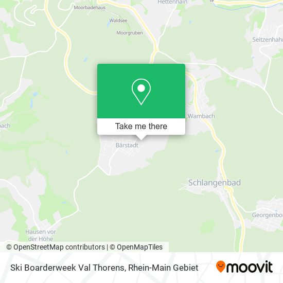 Ski Boarderweek Val Thorens map