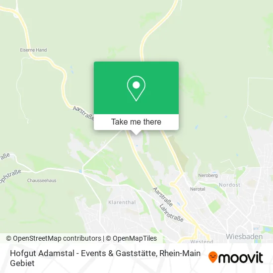 Карта Hofgut Adamstal - Events & Gaststätte