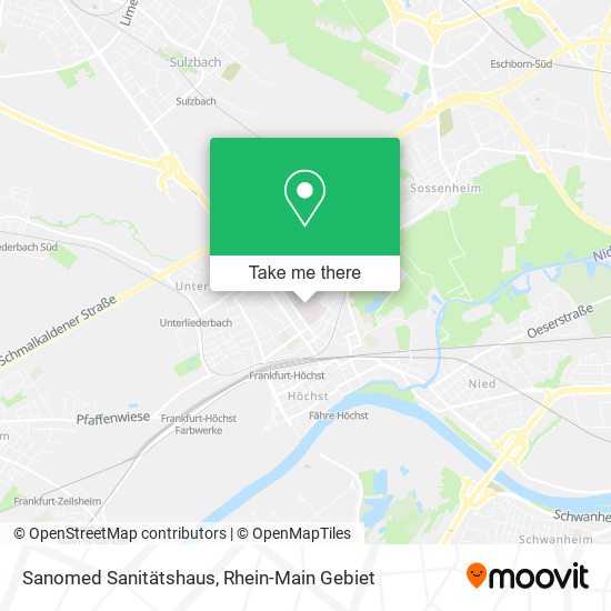 Sanomed Sanitätshaus map