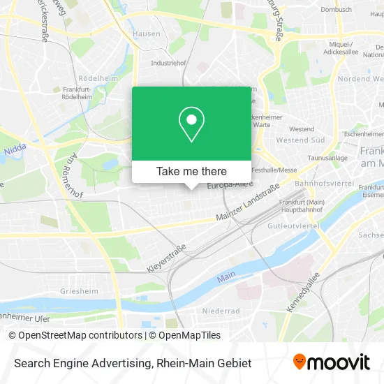 Карта Search Engine Advertising