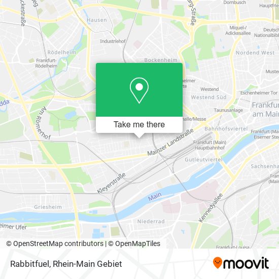 Rabbitfuel map