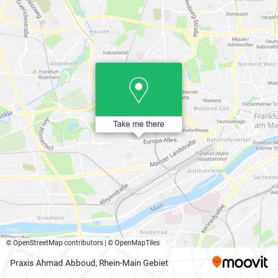 Praxis Ahmad Abboud map