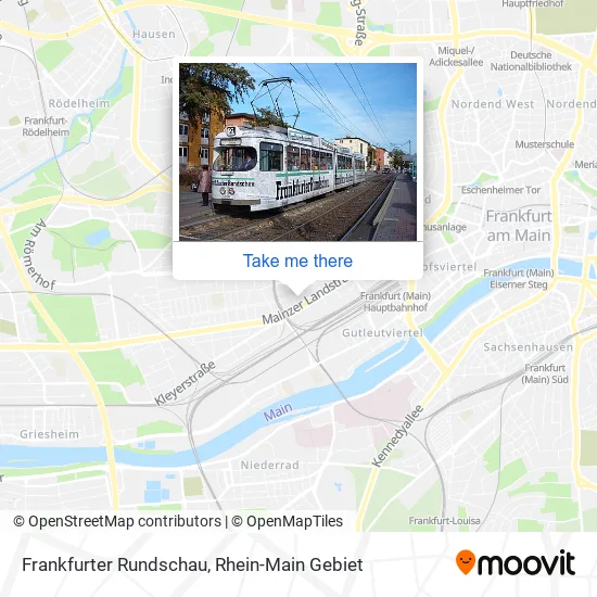 Карта Frankfurter Rundschau