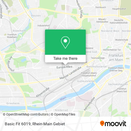 Basic Fit 6019 map