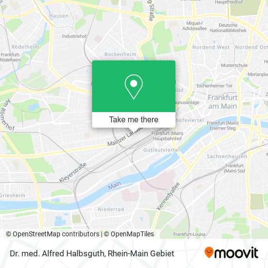 Dr. med. Alfred Halbsguth map