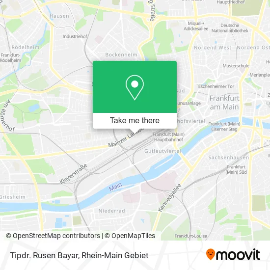 Карта Tipdr. Rusen Bayar