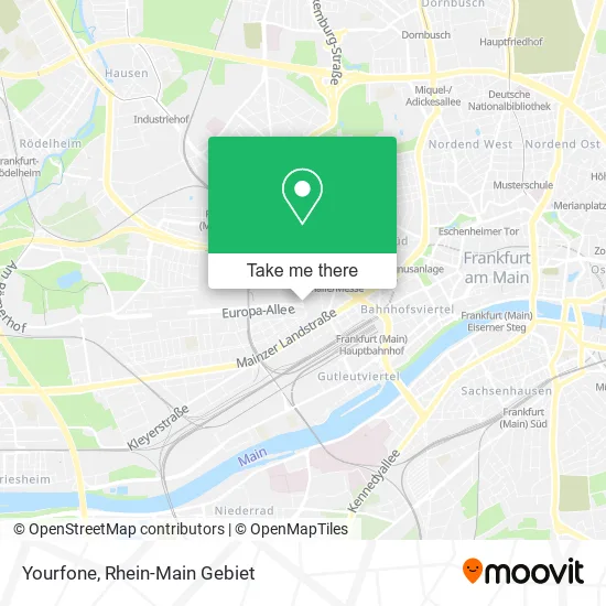 Карта Yourfone