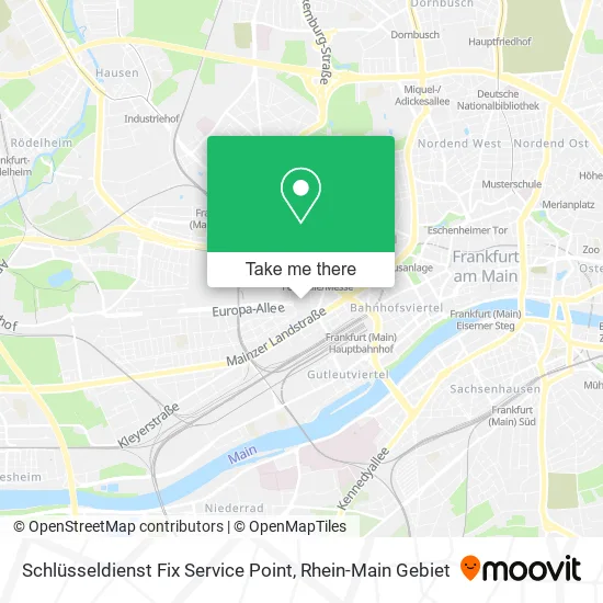 Карта Schlüsseldienst Fix Service Point