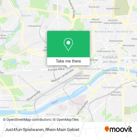 Карта Just4fun-Spielwaren