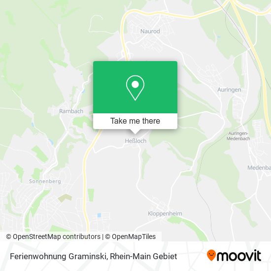 Ferienwohnung Graminski map