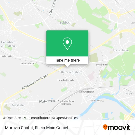 Карта Moravia Cantat