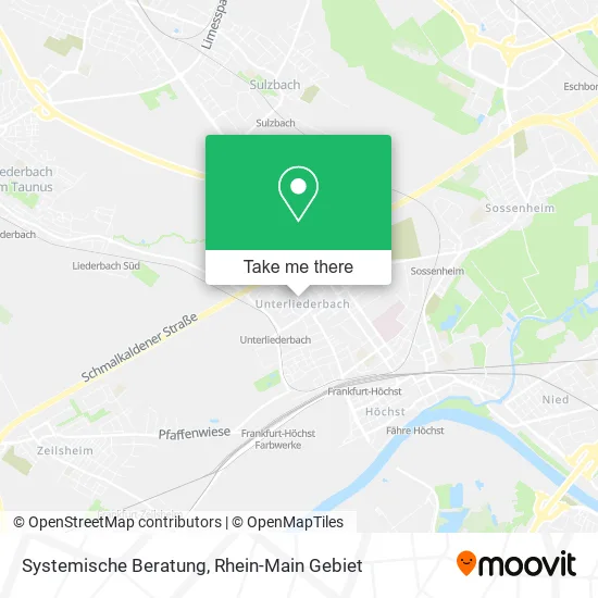 Карта Systemische Beratung
