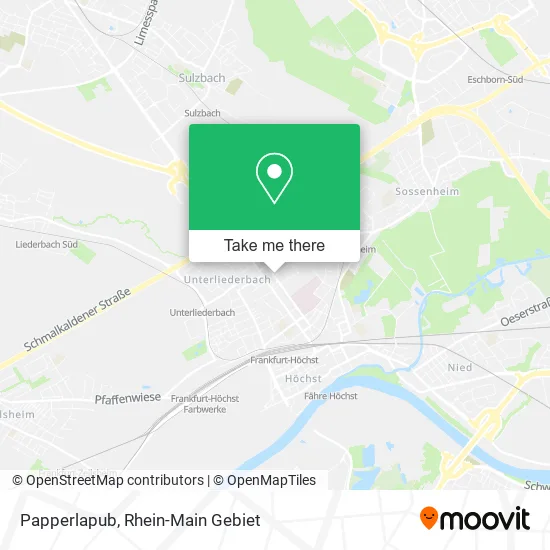 Карта Papperlapub