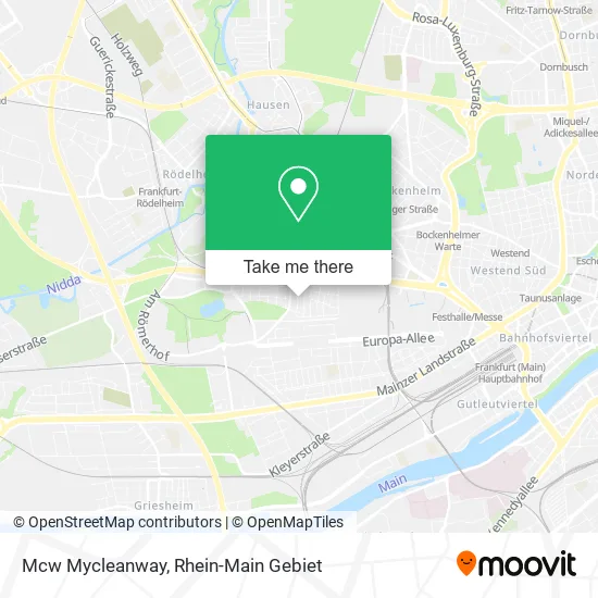 Карта Mcw Mycleanway