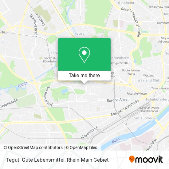 Tegut. Gute Lebensmittel map