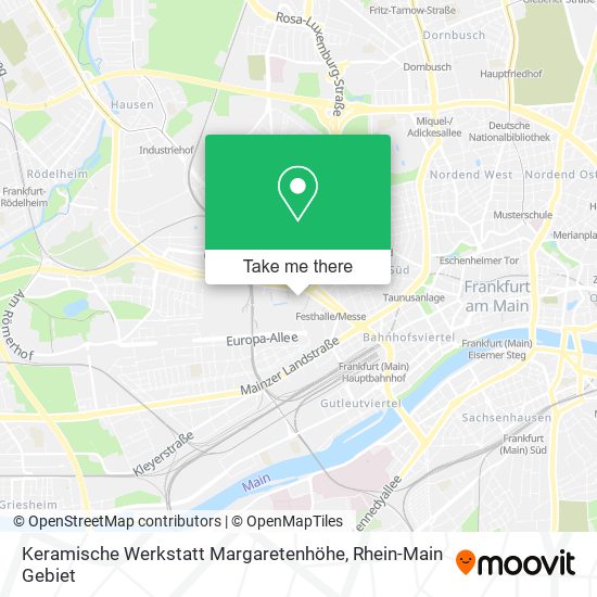Keramische Werkstatt Margaretenhöhe map