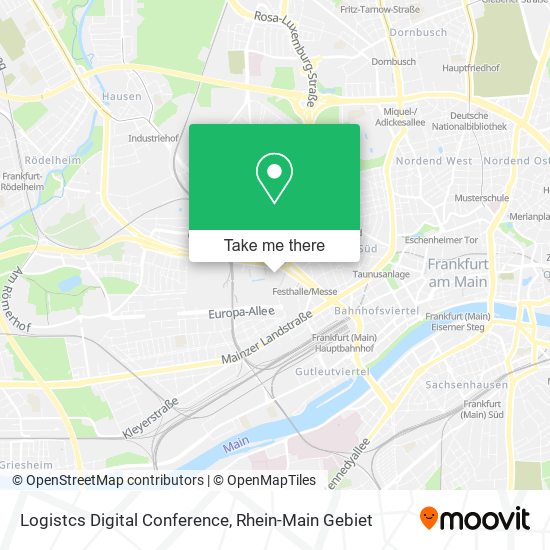 Logistcs Digital Conference map
