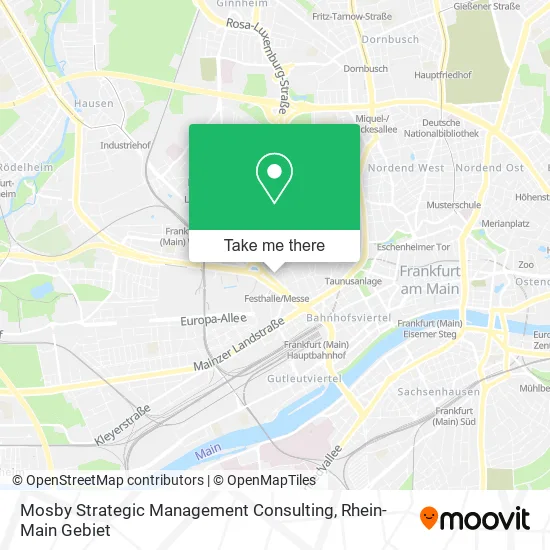 Mosby Strategic Management Consulting map