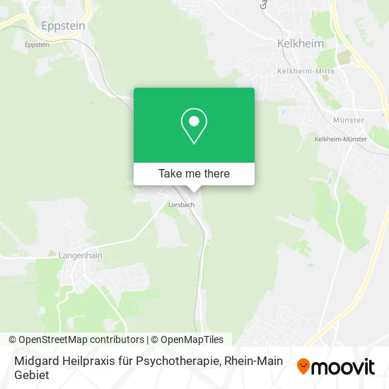 Карта Midgard Heilpraxis für Psychotherapie