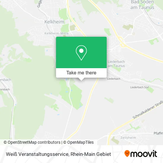Карта Weiß Veranstaltungsservice