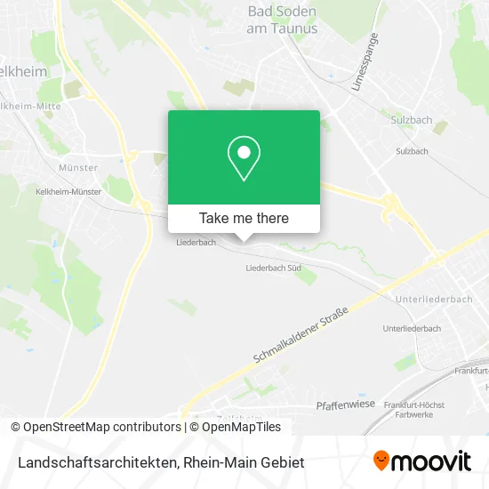 Карта Landschaftsarchitekten