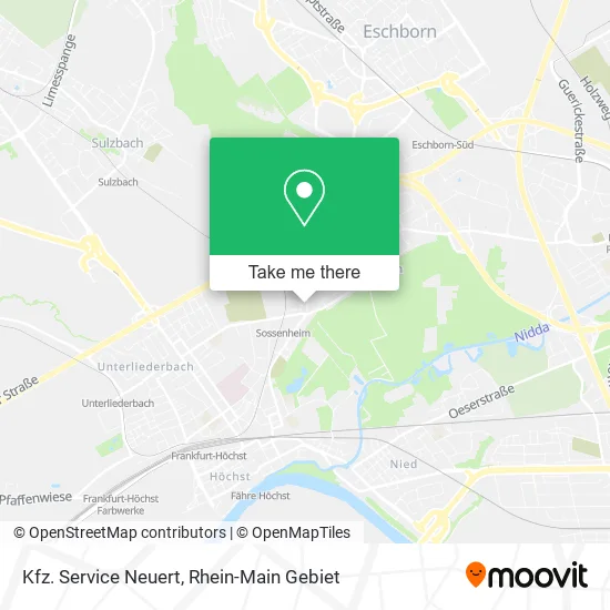 Карта Kfz. Service Neuert