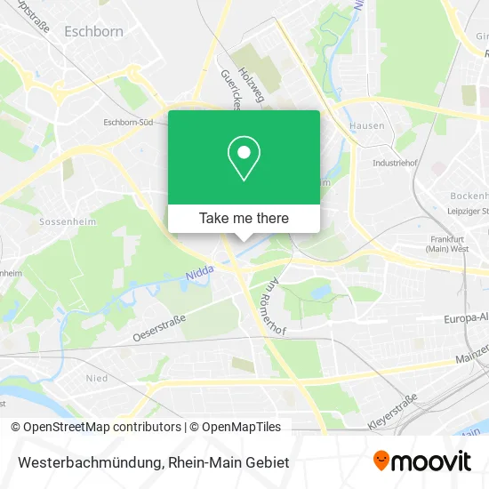 Карта Westerbachmündung