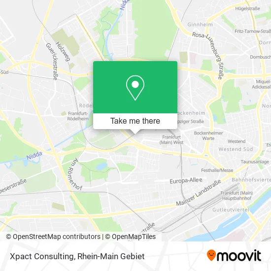 Карта Xpact Consulting