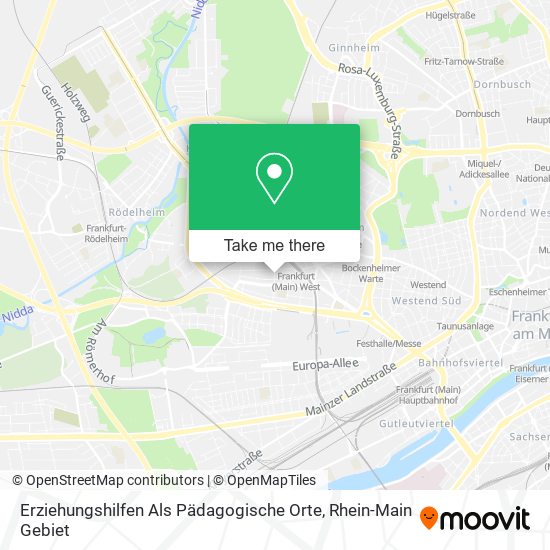Erziehungshilfen Als Pädagogische Orte map