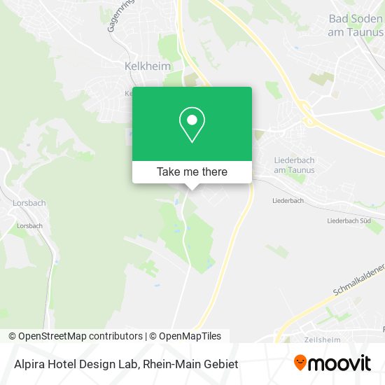Alpira Hotel Design Lab map