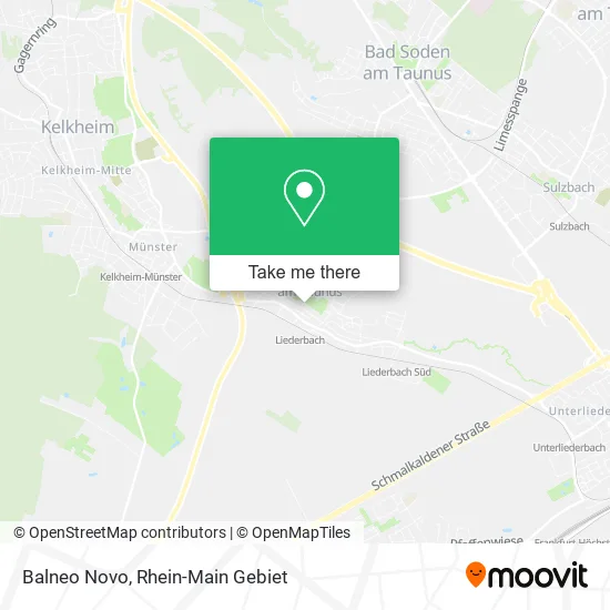 Карта Balneo Novo
