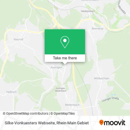 Карта Silke-Vonkuesters Webseite