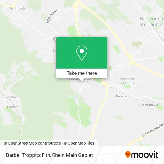 Карта Barbel Troppitz Fith