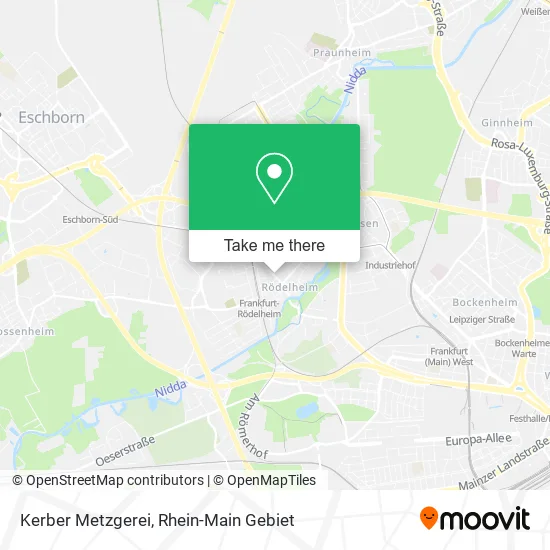 Карта Kerber Metzgerei