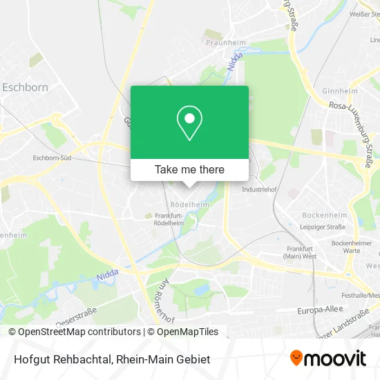 Карта Hofgut Rehbachtal