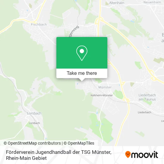 Карта Förderverein Jugendhandball der TSG Münster