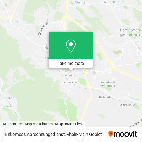 Карта Enkomess Abrechnungsdienst