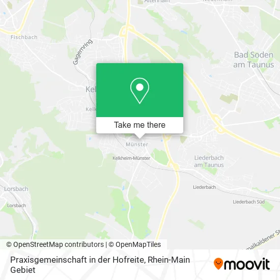 Карта Praxisgemeinschaft in der Hofreite