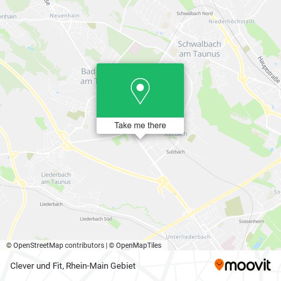 Clever und Fit map